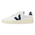 Veja V-90 Leather Women's White/Navy Trainers