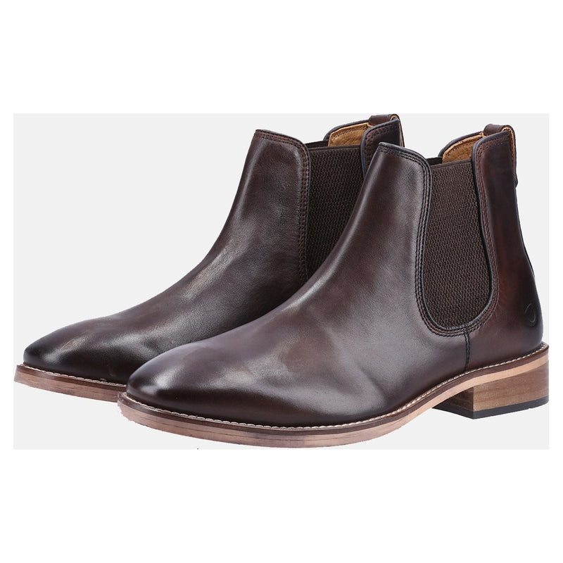 Cotswold Corsham Leather Men's Dark Brown Boots