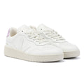 Veja V-90 Leather Women's White/Orchid Trainers