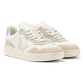 Veja V-90 Leather Men's White/Pierre/Steel Trainers