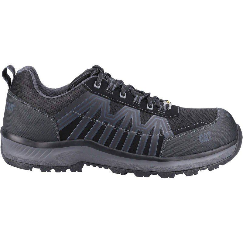 Caterpillar Charge PU/Mesh/TPU Black Safety Trainers