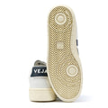 Veja V-90 Leather Men's White/Navy Trainers