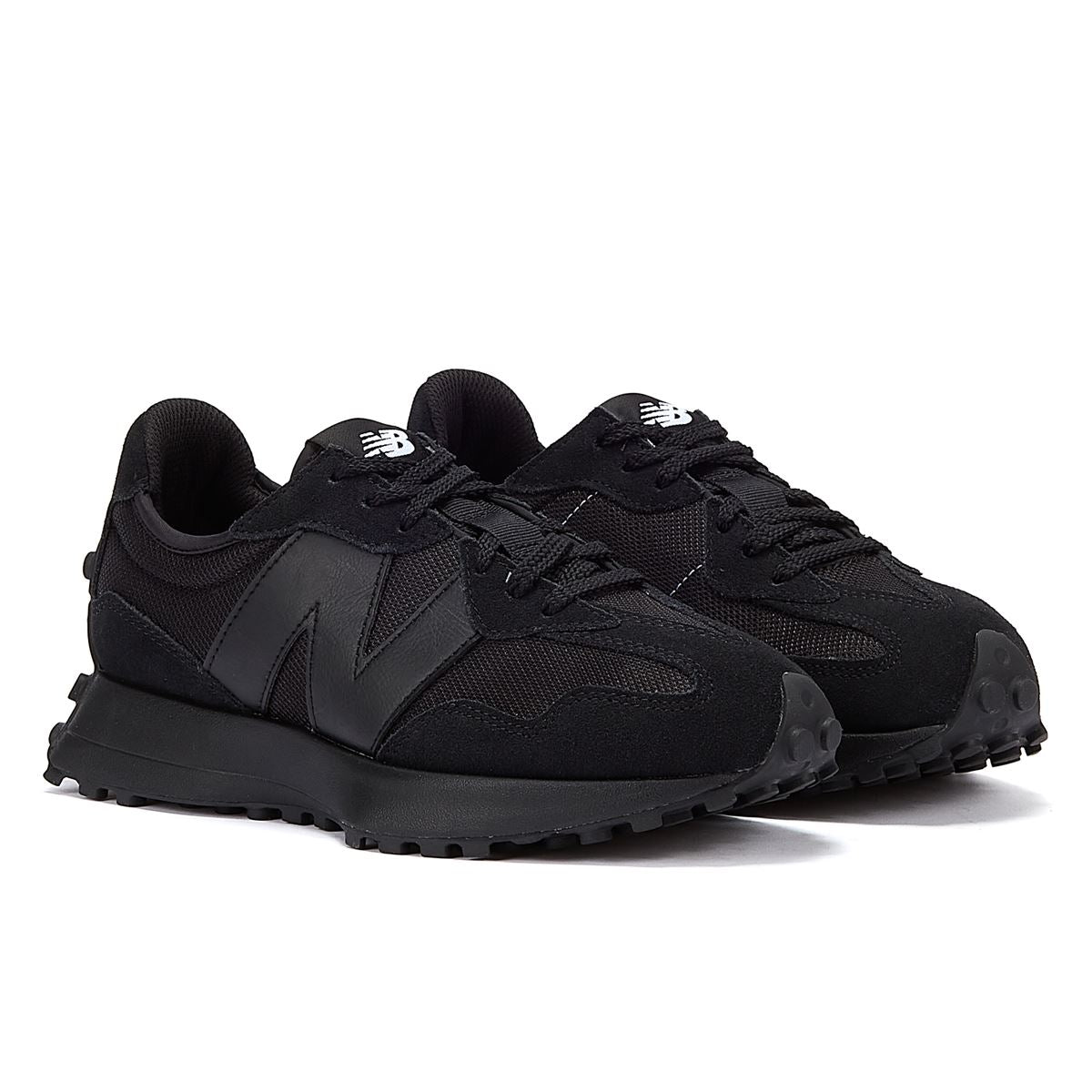 New Balance 327 Black Trainers