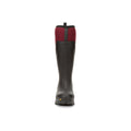 Muck Boots Arctic Ice Tall Rubber Black/Maroon Wellington Boots