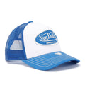 Von Dutch Trucker Boston Cotton White/Blue Caps