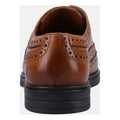 Hush Puppies Santiago Leather Men's Tan Lace-Up Shoes