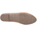 Hush Puppies Marley Ballerina Leather Women's Tan Flats