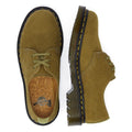 Dr. Martens Tumbled Nubuck Olive Lace-Up Shoes