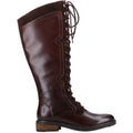 Hush Puppies Rudy Leather And Suede Women's Brown Boots