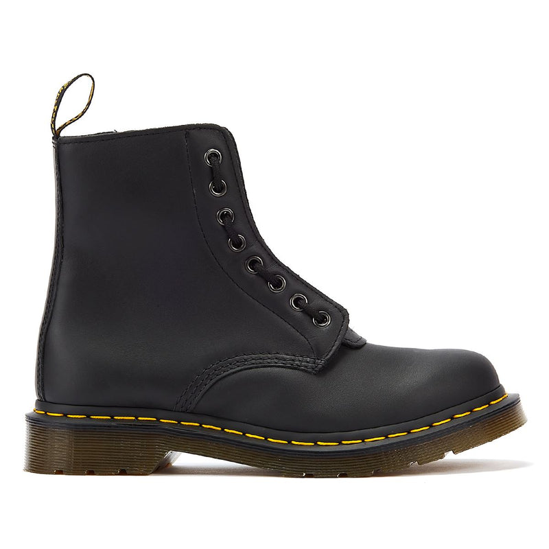 Dr. Martens 1460 Pascal Front Zip Black Boots