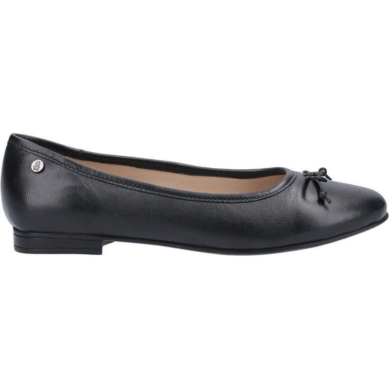 Hush Puppies Naomi Leather Women's Black Flats