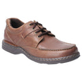 Hush Puppies Randall II Leather Men's Brown Lace-Up Shoes