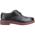 Cotswold Quenington Leather Men's Black Lace-Up Shoes