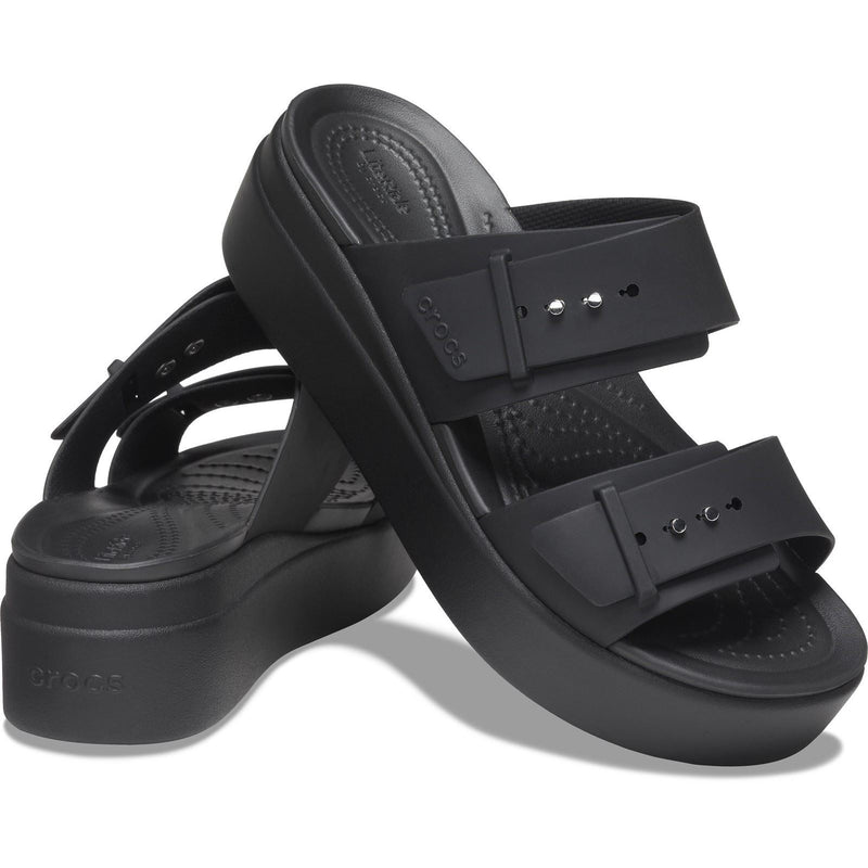 Crocs Brooklyn Thermoplastic Women's Black Sandals