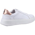 Hush Puppies Camille Leather Women's White Trainers