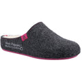 Hush Puppies The Good 90% Recycled RPET Polyester Women's Charcoal Slippers