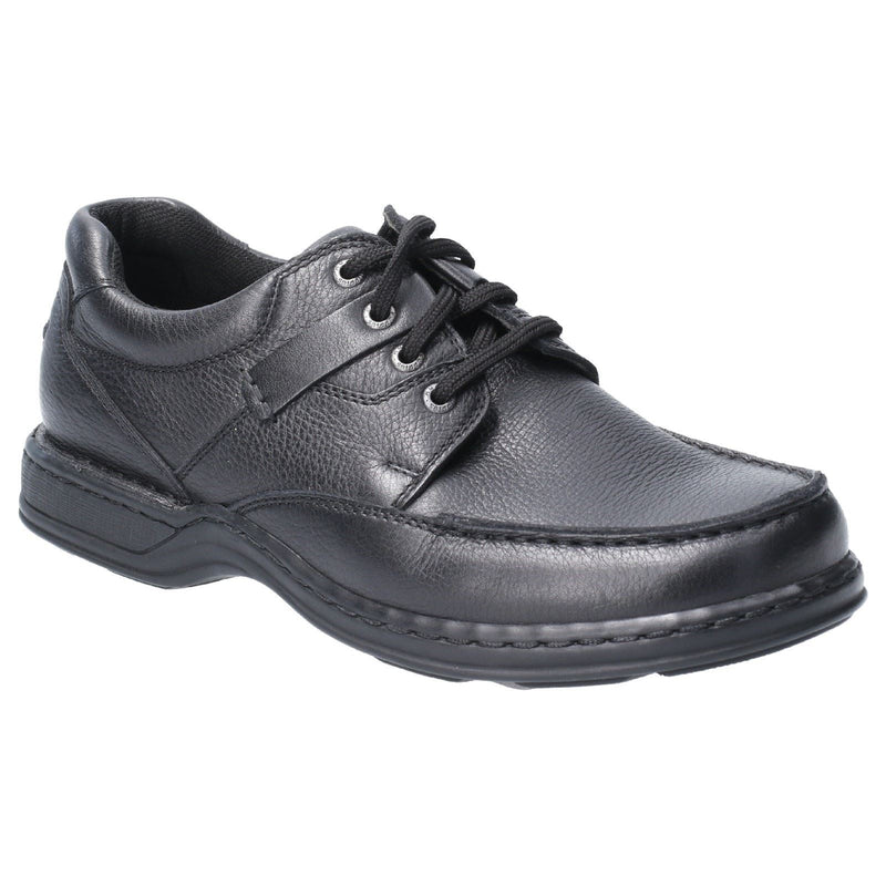 Hush Puppies Randall II Leather Men's Black Lace-Up Shoes