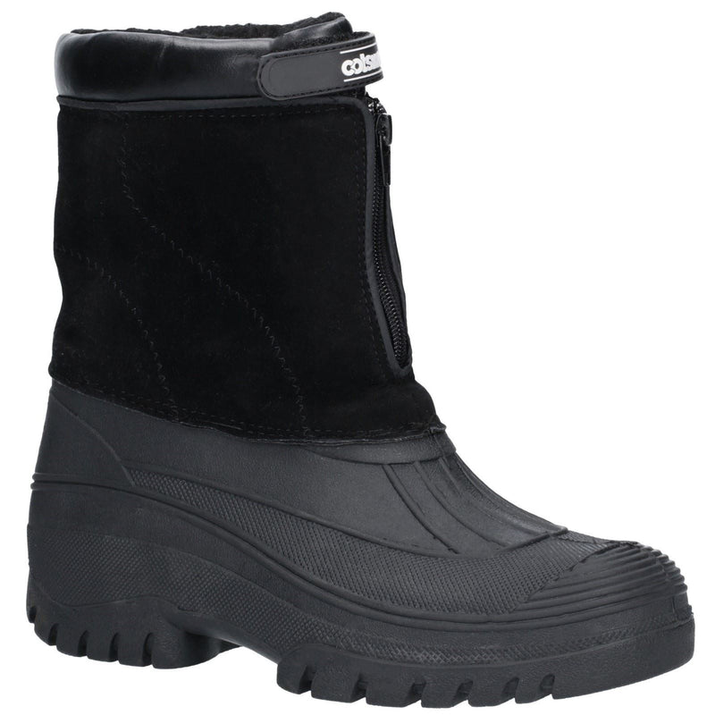 Cotswold Venture Synthetic Black Wellington Boots