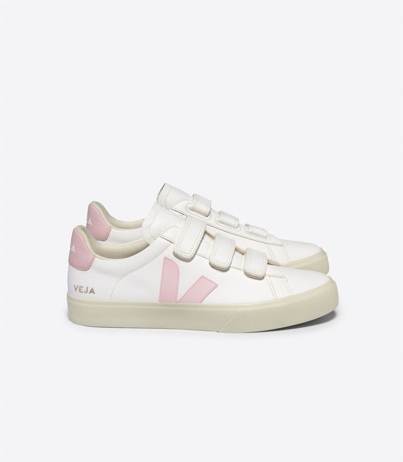 Veja Recife Leather Women's White/Petale Trainers