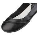 Hush Puppies Janessa Leather Women's Black Flats