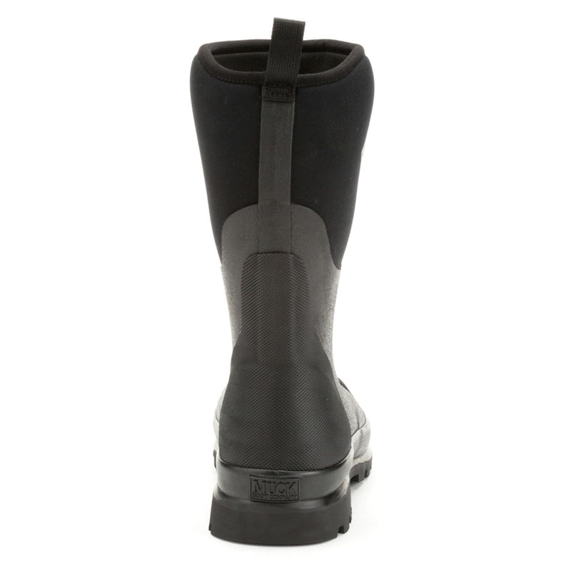 Muck Boots Chore Classic Short Rubber+Neoprene Black Wellington Boots