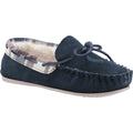 Cotswold Kilkenny Suede Women's Navy Slippers