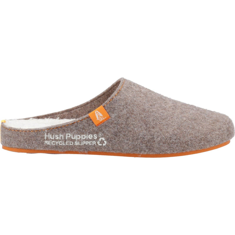 Hush Puppies The Good 90% Recycled RPET Polyester Men's Brown Slippers