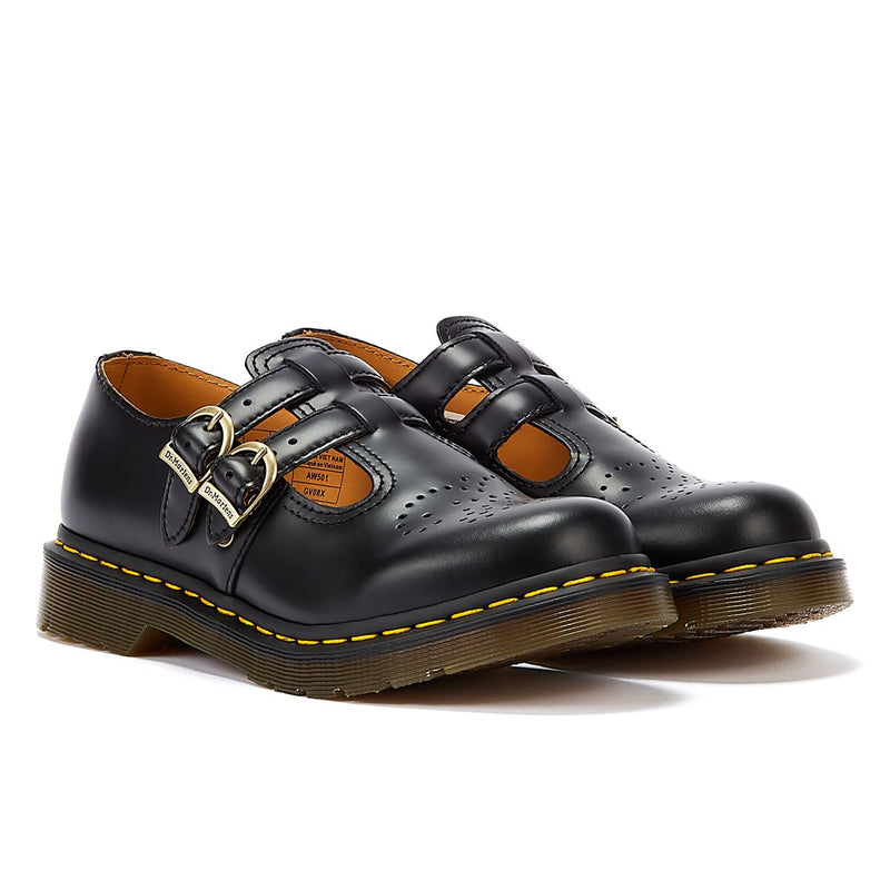 Dr. Martens 8065 Mary Jane Smooth Women's Black Comfort Shoes