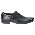 Hush Puppies Billy Leather Men's Black Slip-On Shoes