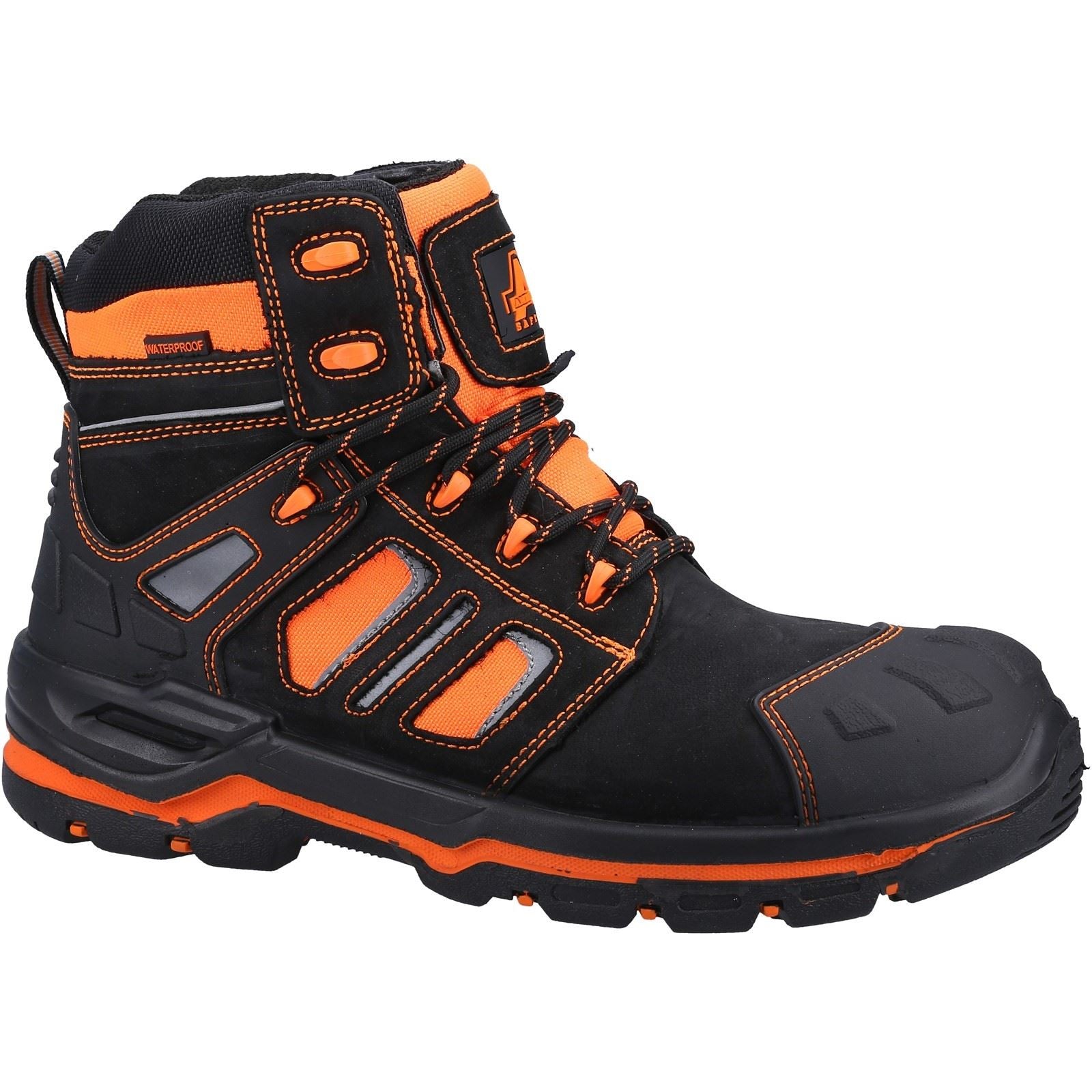 Amblers Safety Radiant Leather Orange Safety Boots