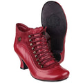 Hush Puppies Vivianna Leather Women's Red Boots