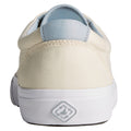 Sperry Striper II CVO SeaCycled Salt-Washed Twill Uppers Men's Ivory Trainers