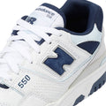 New Balance 550 White/Navy Trainers