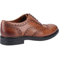 Hush Puppies Santiago Leather Men's Tan Lace-Up Shoes