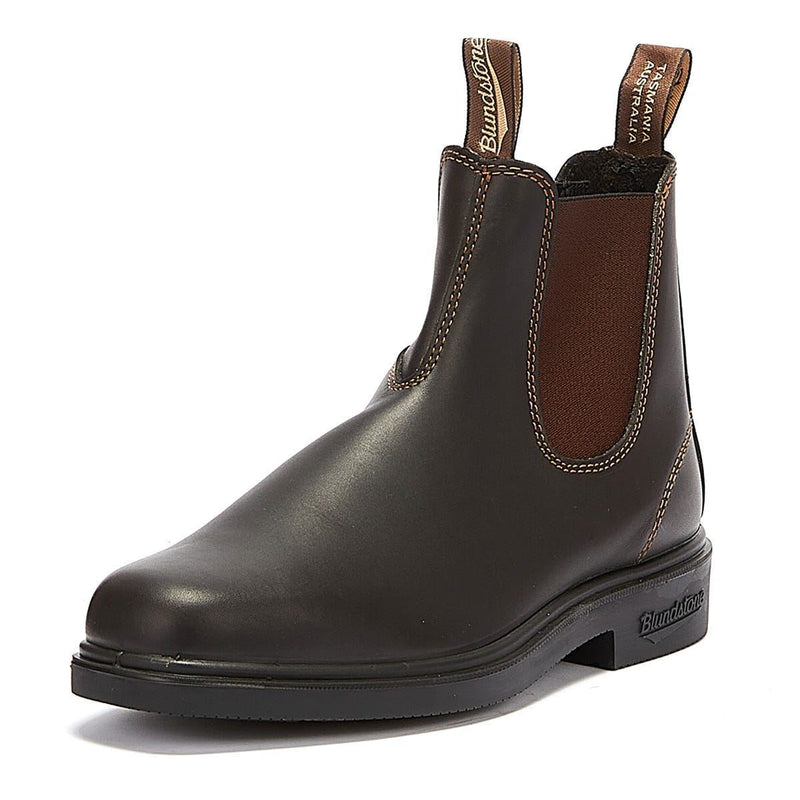 Blundstone Chelsea Dress Stout Brown Boots – Tower-London.EU