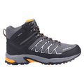 Cotswold Abbeydale Mid Softshell & PU Men's Grey/Orange Hiking Boots