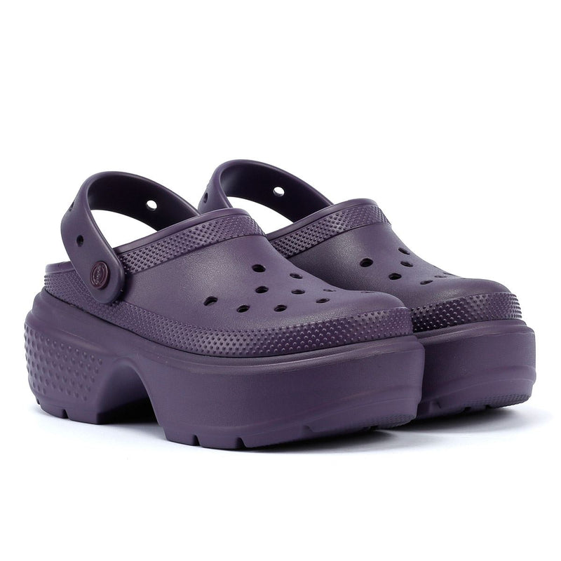 Crocs Stomp Women's Dark Iris Clogs