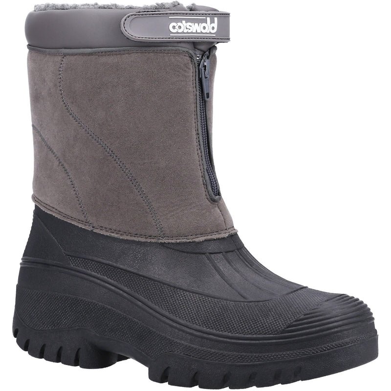 Cotswold Venture Synthetic Grey Wellington Boots