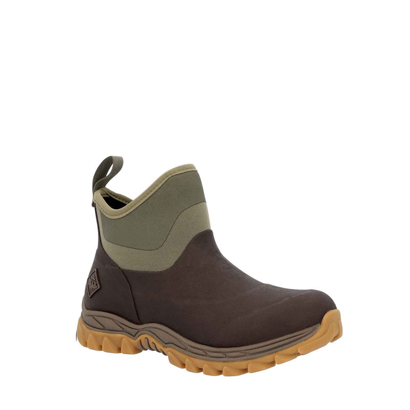 Muck Boots Arctic Sport II Rubber Dark Brown/Olive Wellington Boots