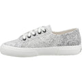 Superga 2730 Micro Faux Snake Faux Leather Women's White Avorio/Black Snake Trainers