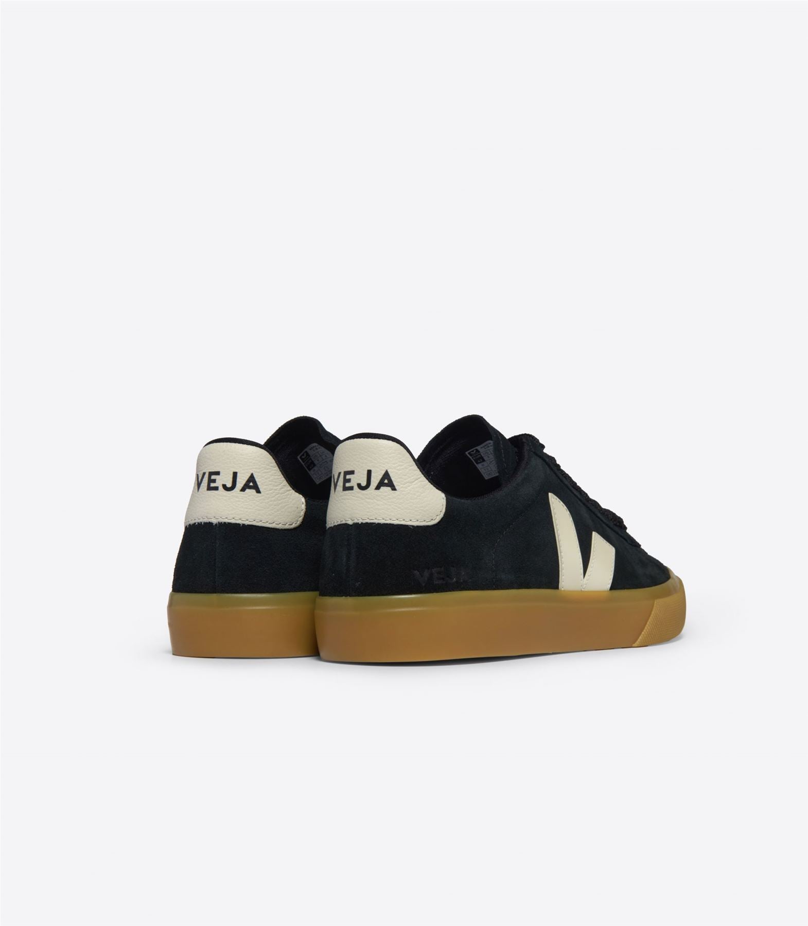 Veja Campo Suede Men's Black Trainers – Tower-London.EU