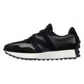 New Balance 327 Suede/Leather Black Trainers