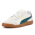 Puma Club 5V5 White/Green Trainers