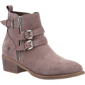 Hush Puppies Jenna Leather Women's Taupe Boots