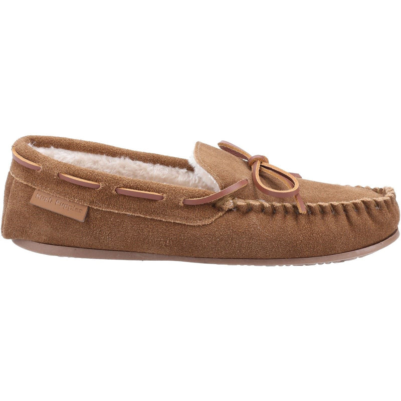 Hush Puppies Allie Suede Women's Tan Slippers