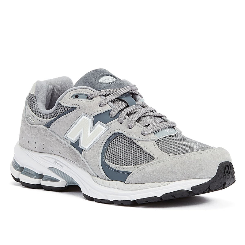 New Balance 2002 Suede Steel  Grey Trainers