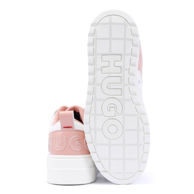 Hugo Lyssa Tennis Women's White/Pink Trainers