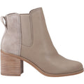 TOMS Evelyn Leather Women's Natural Boots