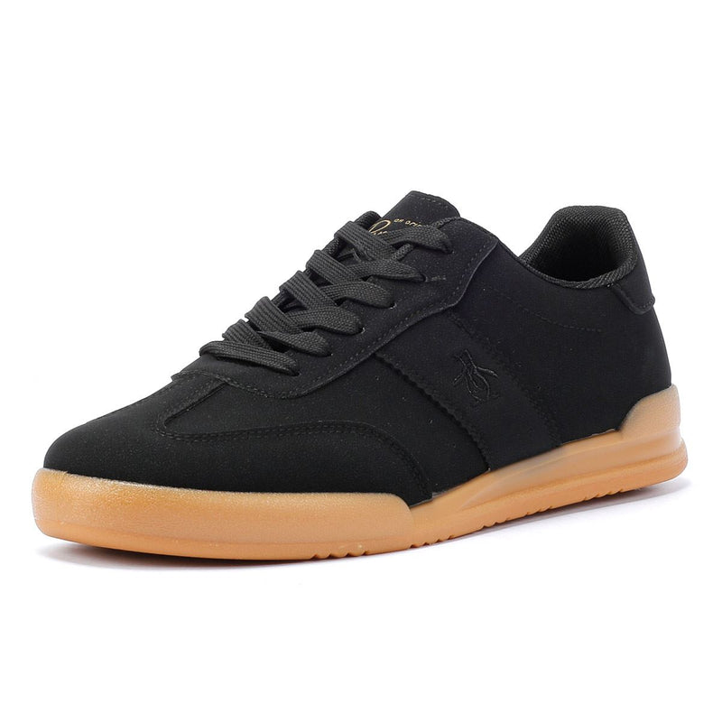 Penguin Giovanni Men's Black Trainers