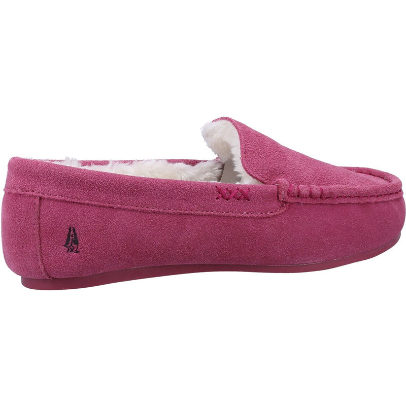 Hush Puppies Annie Mocassin Suede Women's Pink Slippers